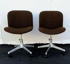 Italian Swivel  Chairs by Ico & Luisa Parisi for Mim, 1960 s
