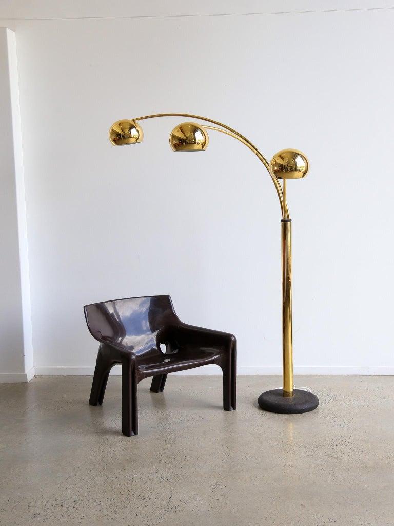 Italian Swiving Floor Lamp by Goffredo Reggiani for Reggiani 1970s For Sale 4