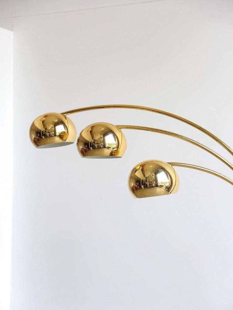 Italian Swiving Floor Lamp by Goffredo Reggiani for Reggiani 1970s In Good Condition For Sale In Byron Bay, NSW