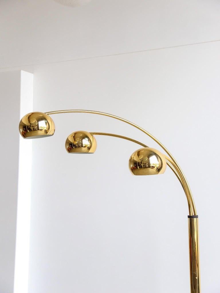 Late 20th Century Italian Swiving Floor Lamp by Goffredo Reggiani for Reggiani 1970s For Sale