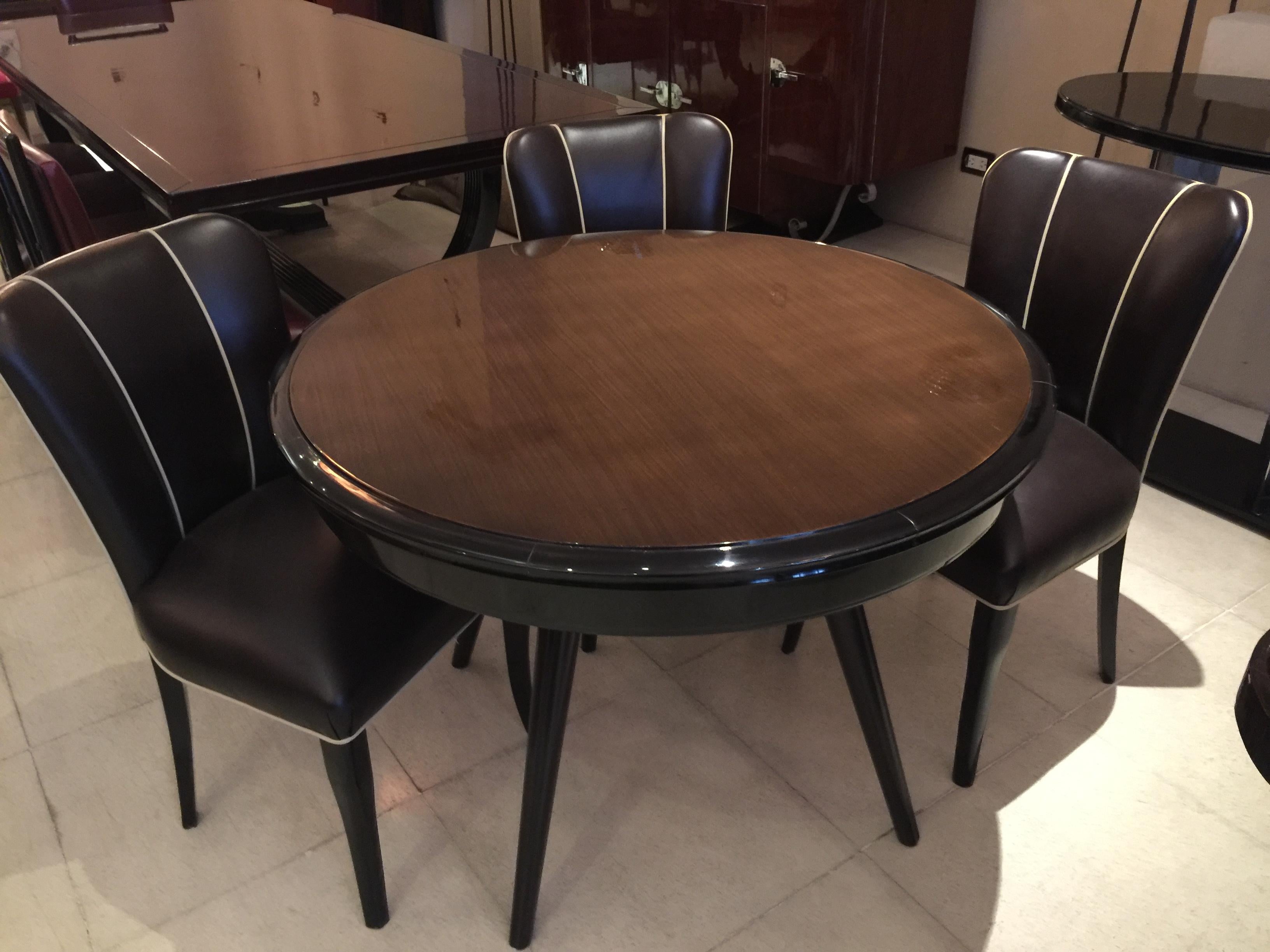 Italian Table ' 4 People', Year: 1950 In Good Condition For Sale In Ciudad Autónoma Buenos Aires, C