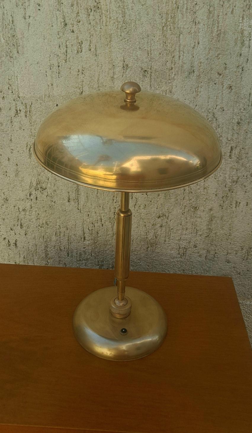 Italian Table Lamp by Giovanni Michelucci for Lariolux  For Sale 1