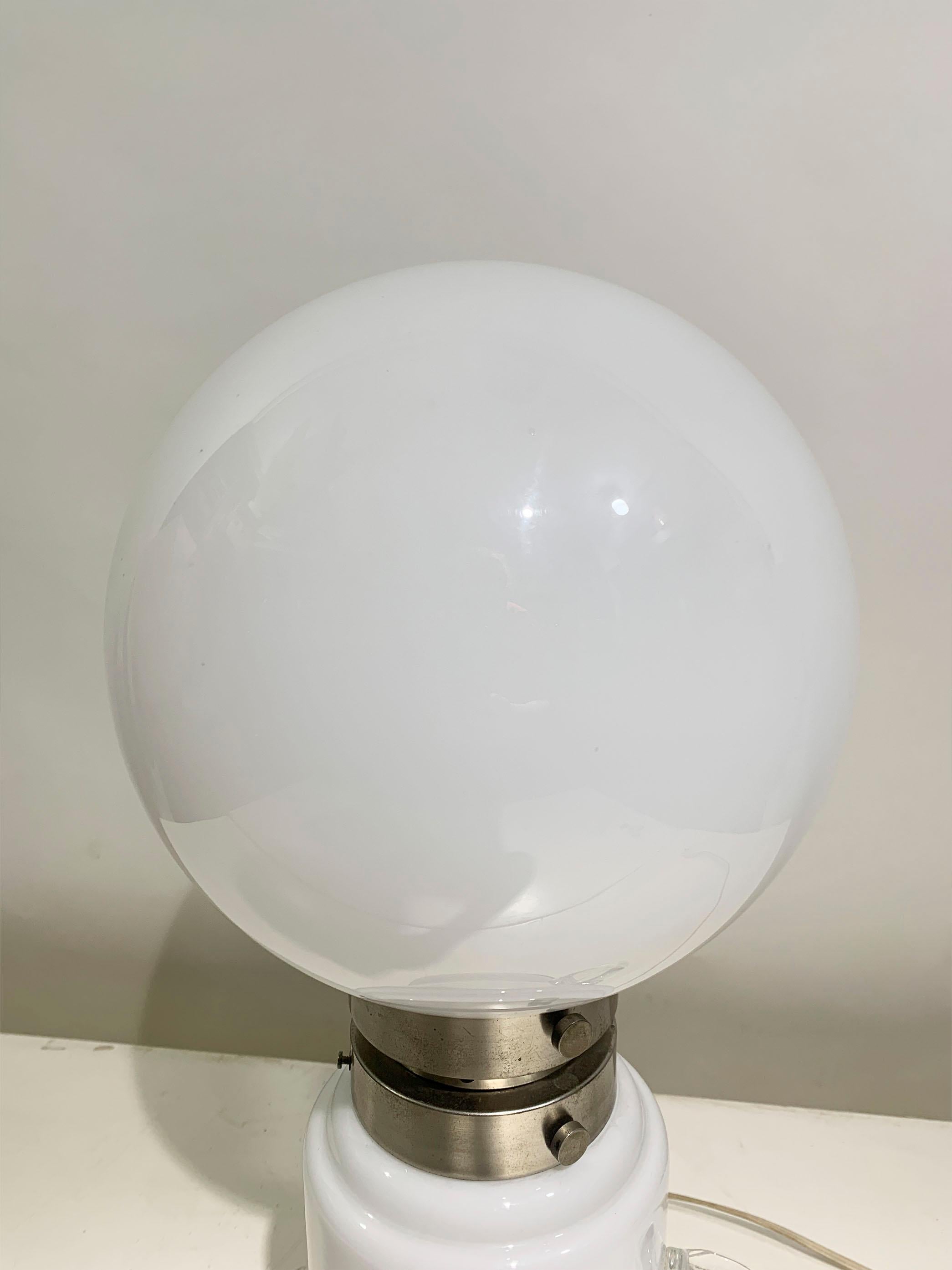 Italian Table Lamp by Aldo Nason for Mazzega, 1970s For Sale 1