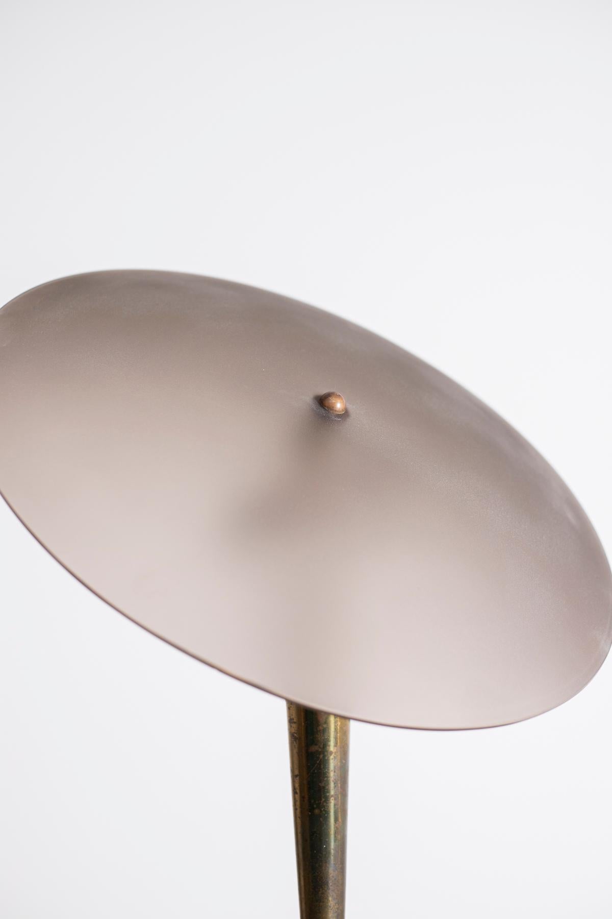 Mid-20th Century Italian Table Lamp by Fontana Arte Signed Fx Attributed to Pietro Chiesa, 1950s