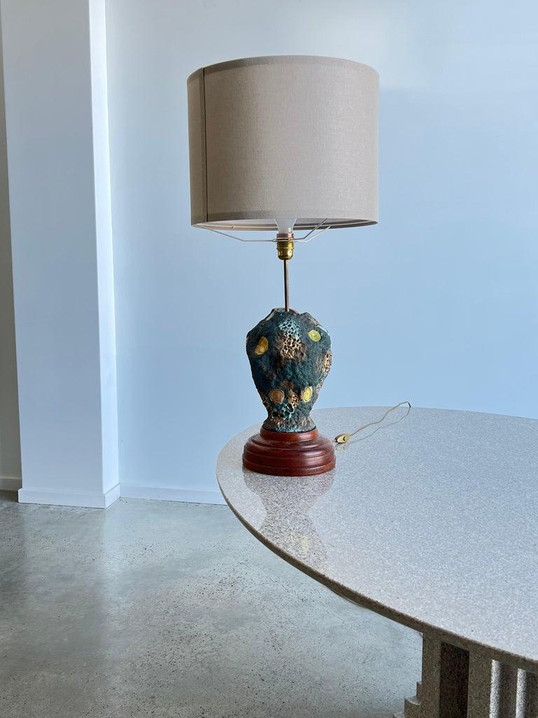 Italienische Tischlampe von Italo Casini im Angebot 3