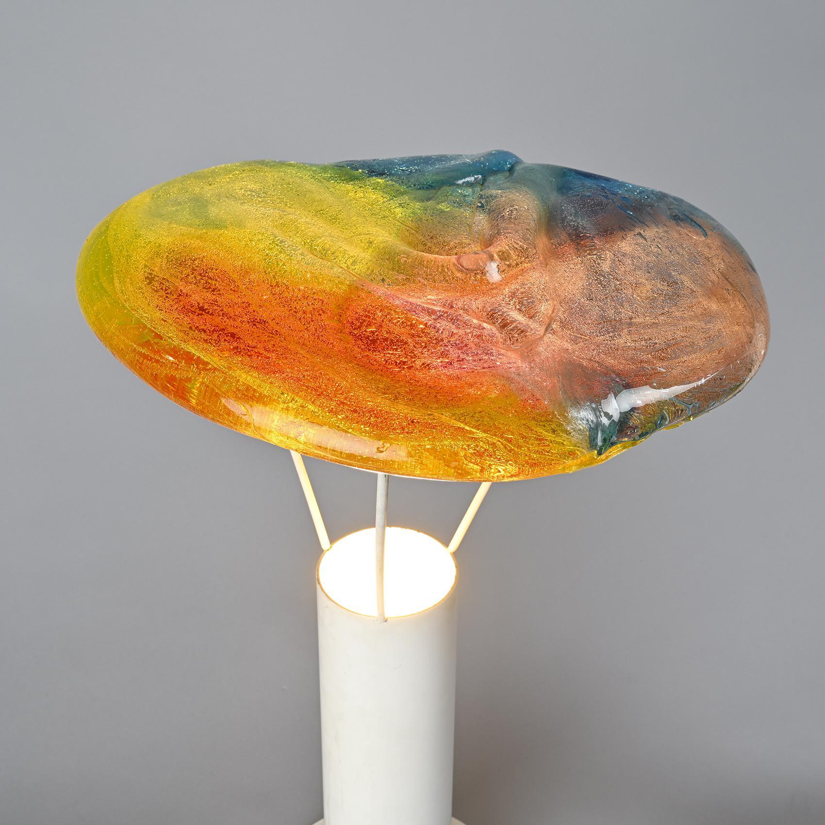 Italian Table Lamp by Jacopo Foggini, circa 2000 In Good Condition For Sale In VILLEURBANNE, FR