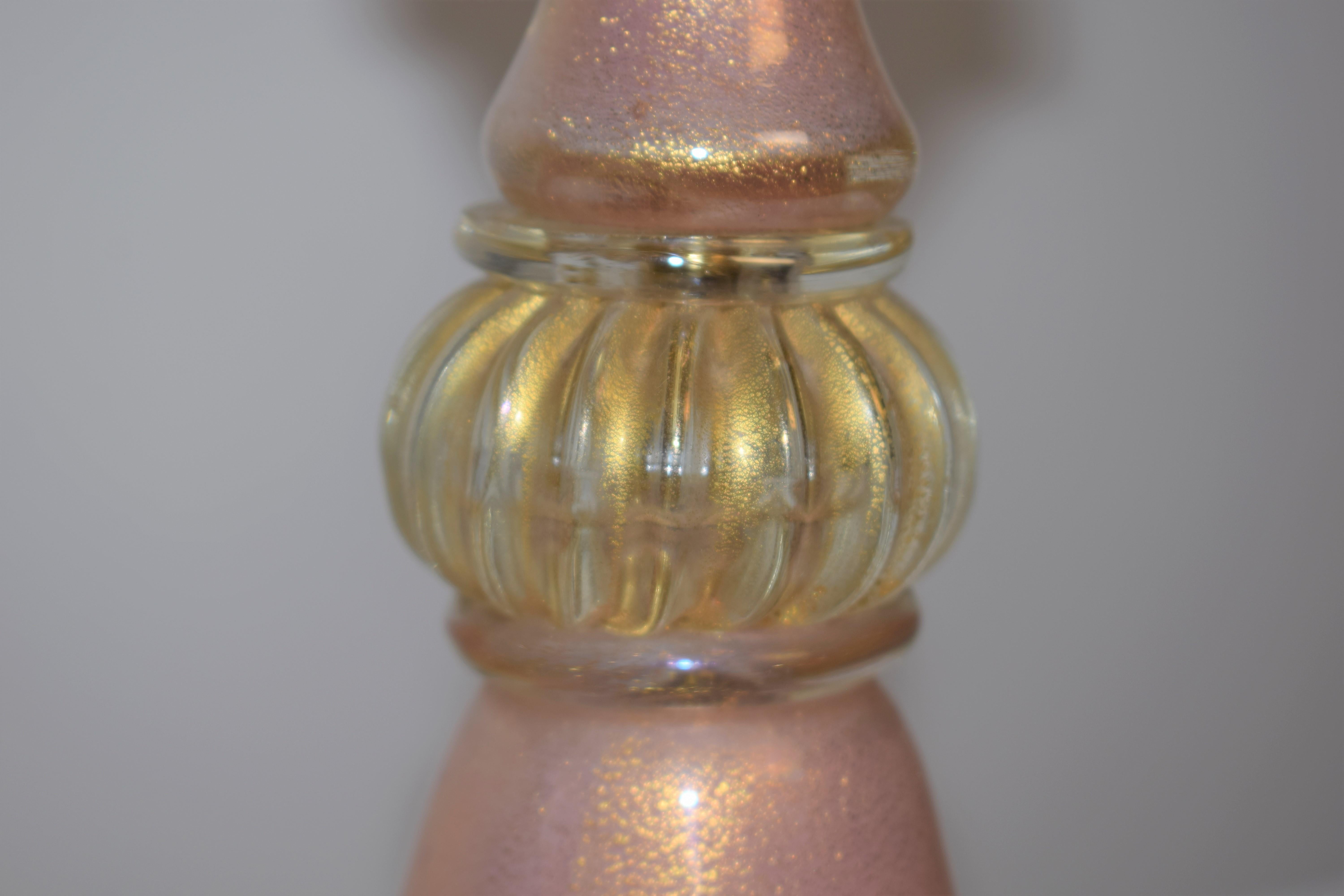 Italian table lamp by Seguso, 1940s For Sale 1
