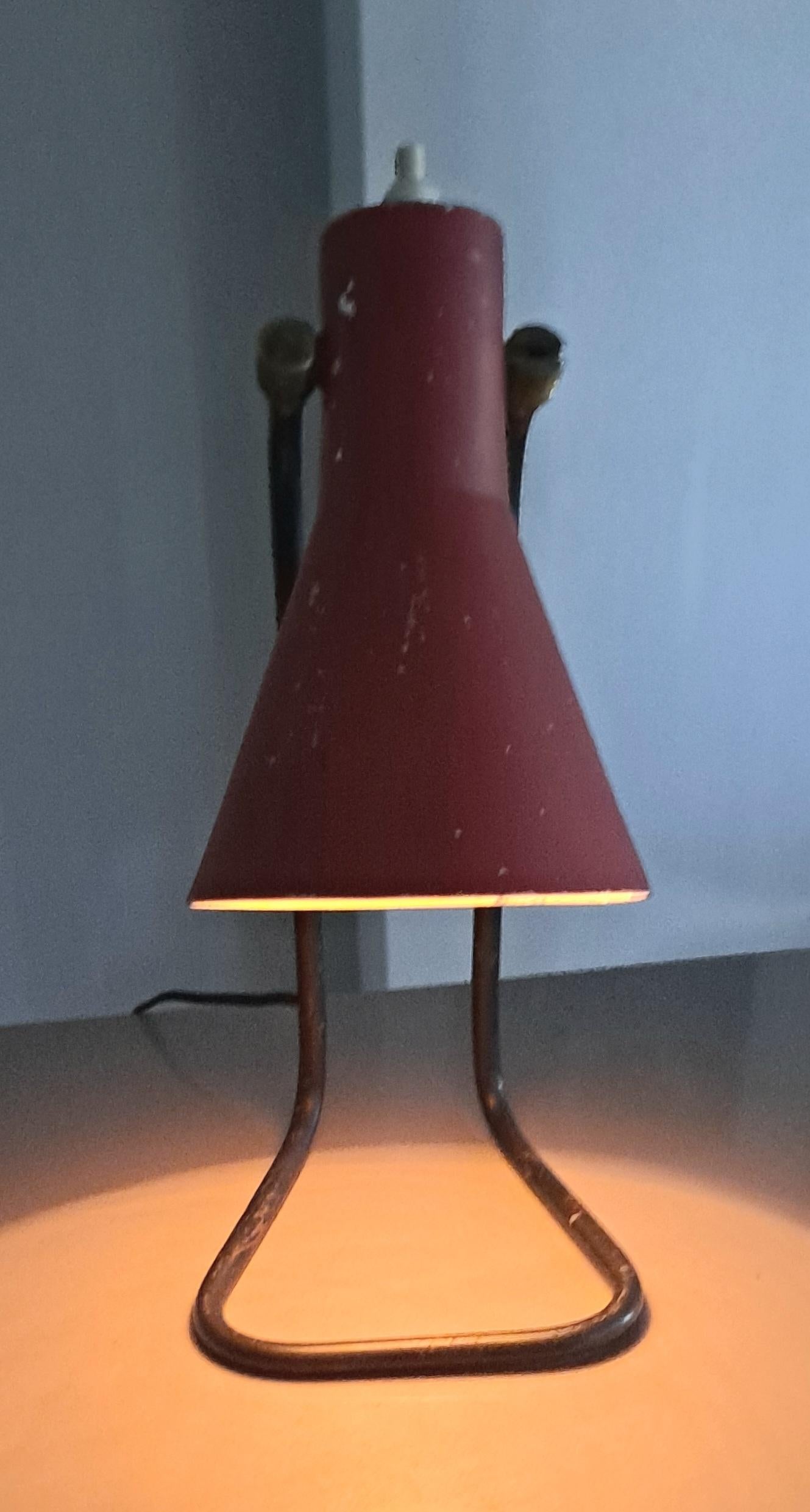 Mid-Century Modern Italian Table Lamp by Stilux Milano  For Sale
