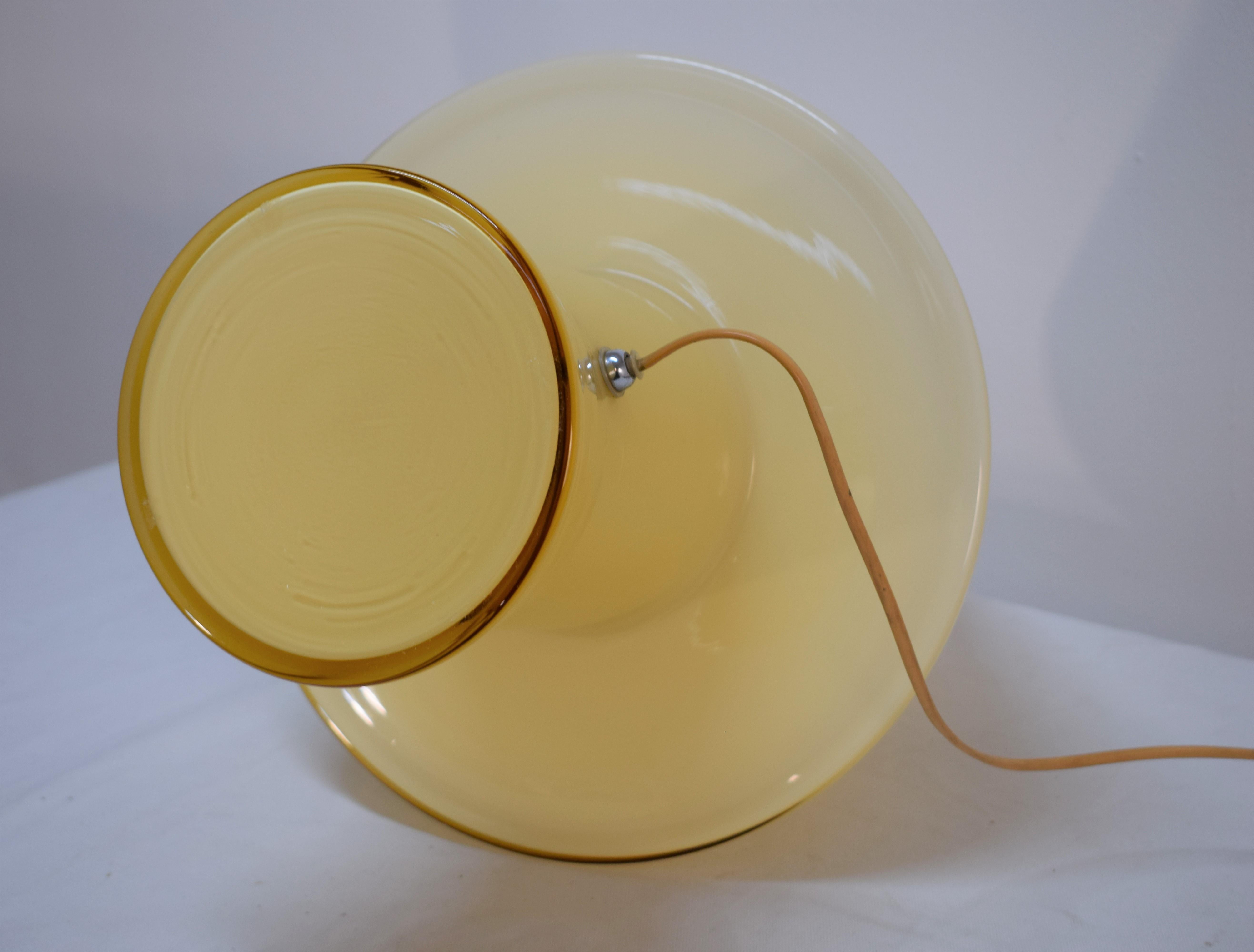 Italian Table Lamp by Vistosi, Murano, 1960s 2