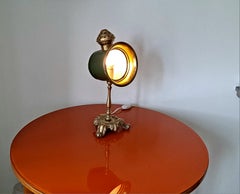 Italian Table Lamp Converted from the  Carriage antique Spot Light