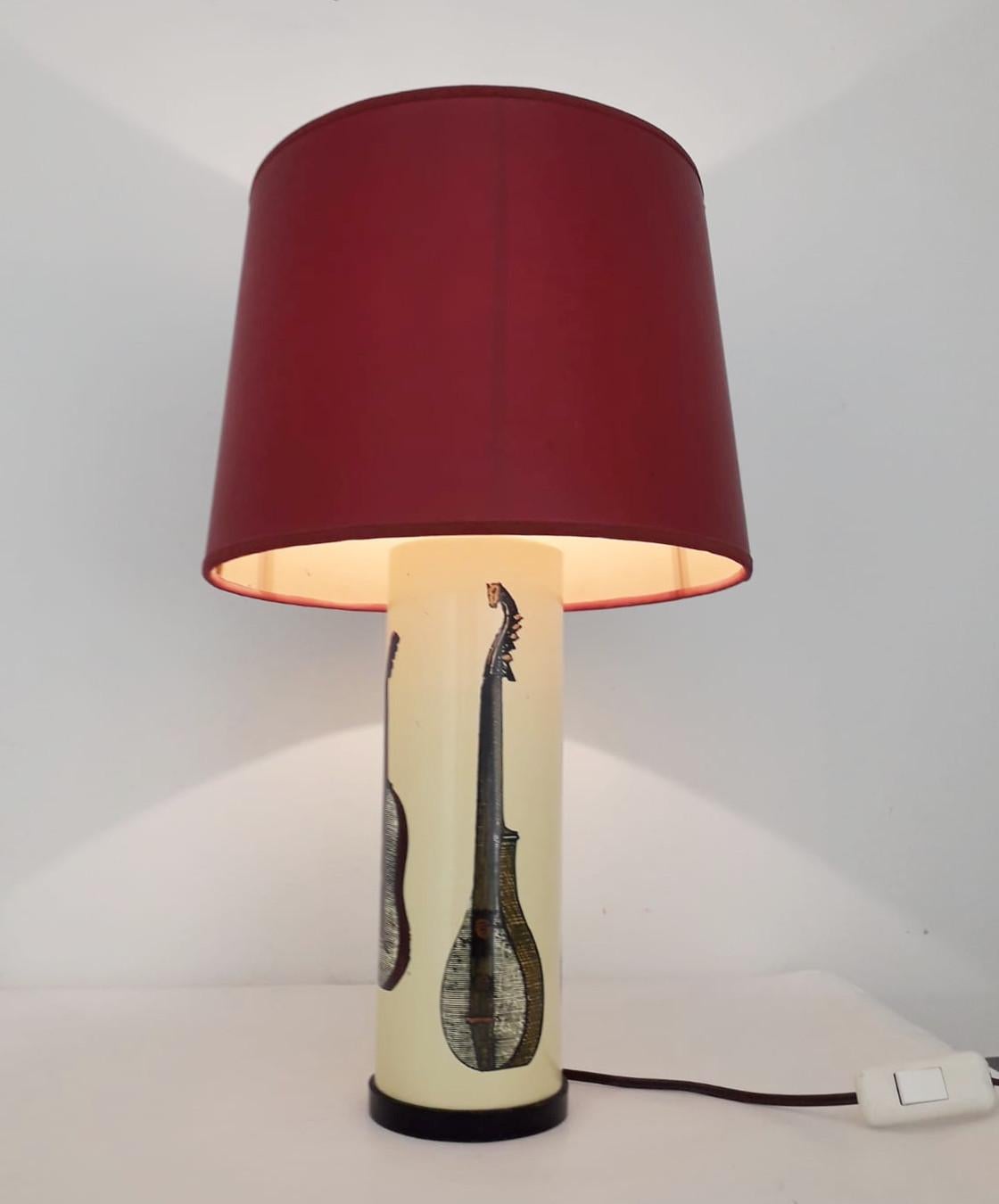 Painted Italian Table Lamp