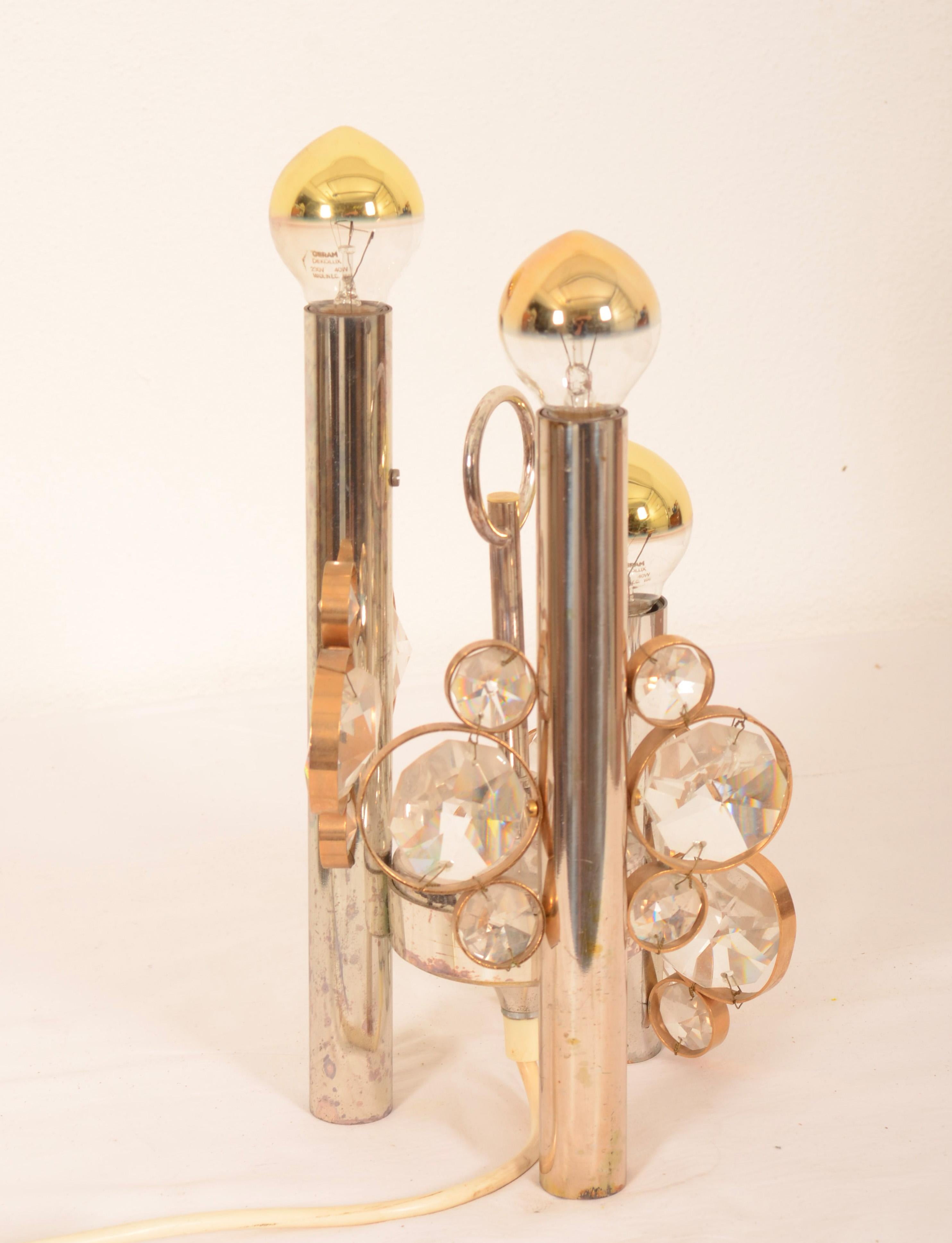 Late 20th Century Italian Table Lamp from the 1970a For Sale
