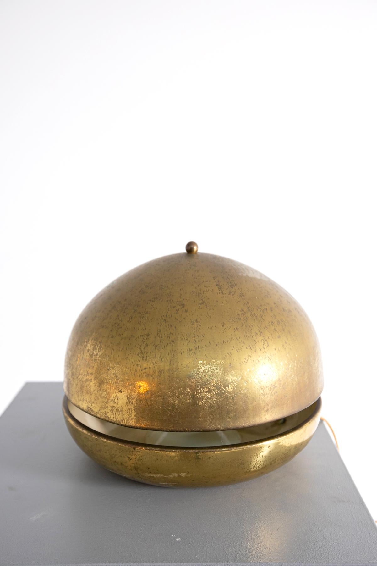 Mid-Century Modern Italian Table Lamp in Brass, 1960s