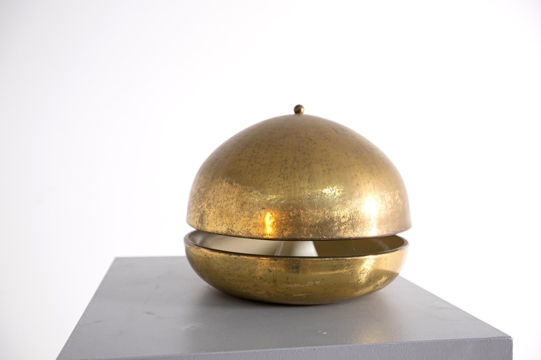 Italian Table Lamp in Brass, 1960s 2