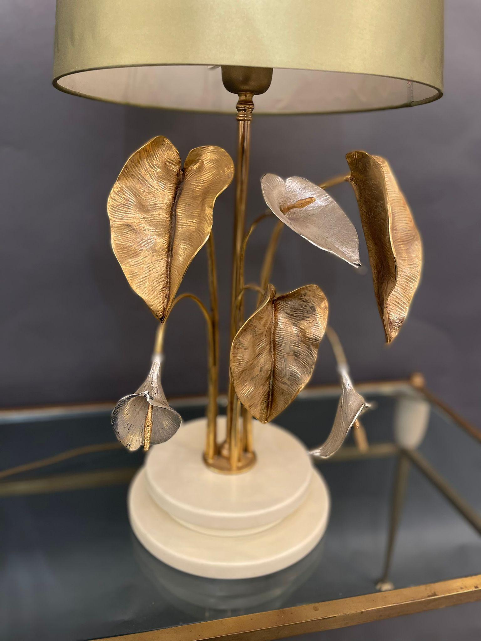 Italian Table Lamp in Brass, circa 1960 In Good Condition In London, GB