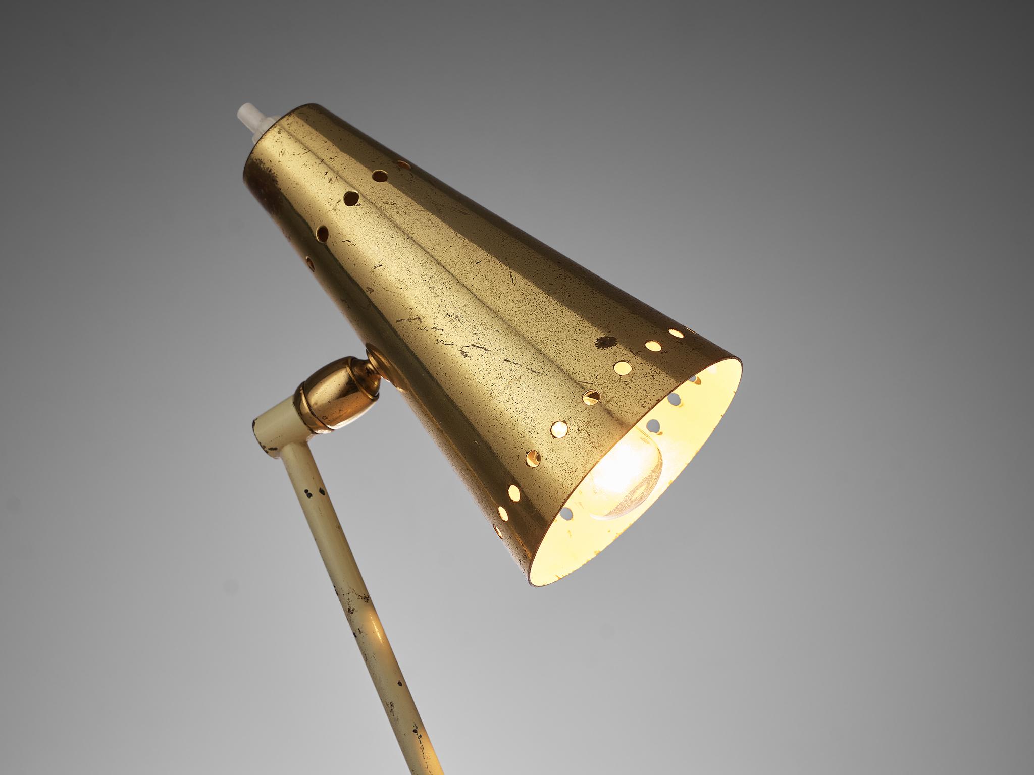 Italian Table Lamp in Brass 2