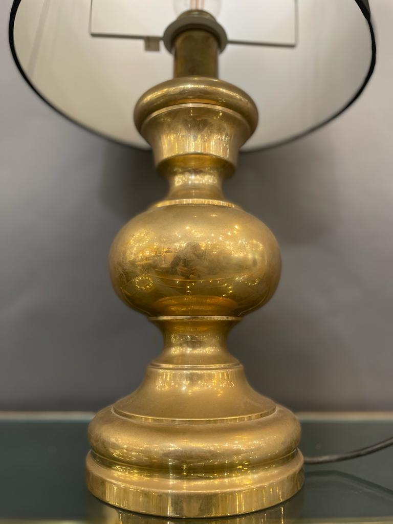 Mid-Century Modern Lampe de bureau italienne en bronze, datant d'environ 1960 en vente