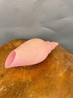 Italian Table Lamp in Pink Murano Glass, circa 1950s