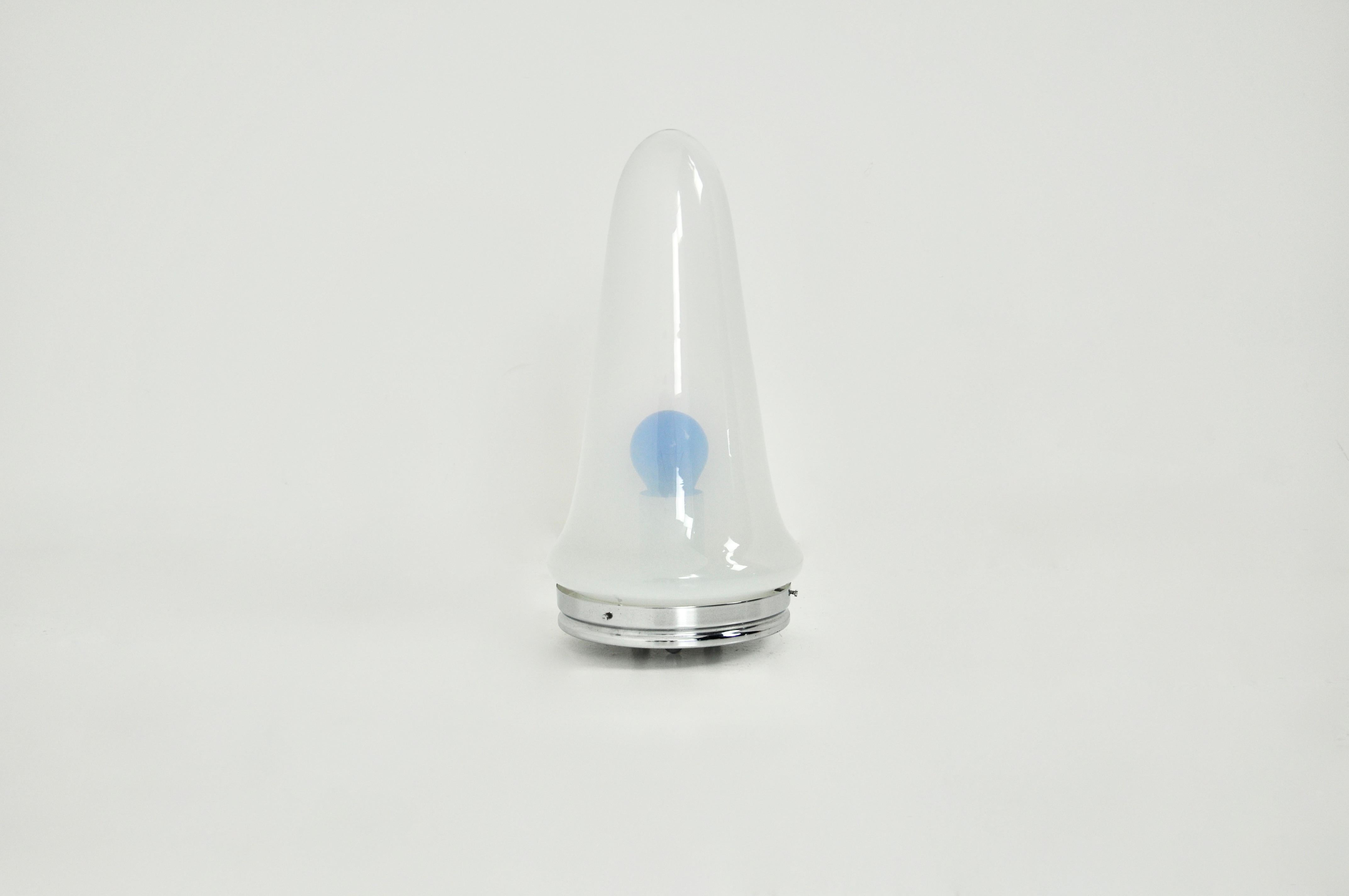 Murano Glass Italian Table Lamp in the Style of Carlo Nason, 1960s For Sale