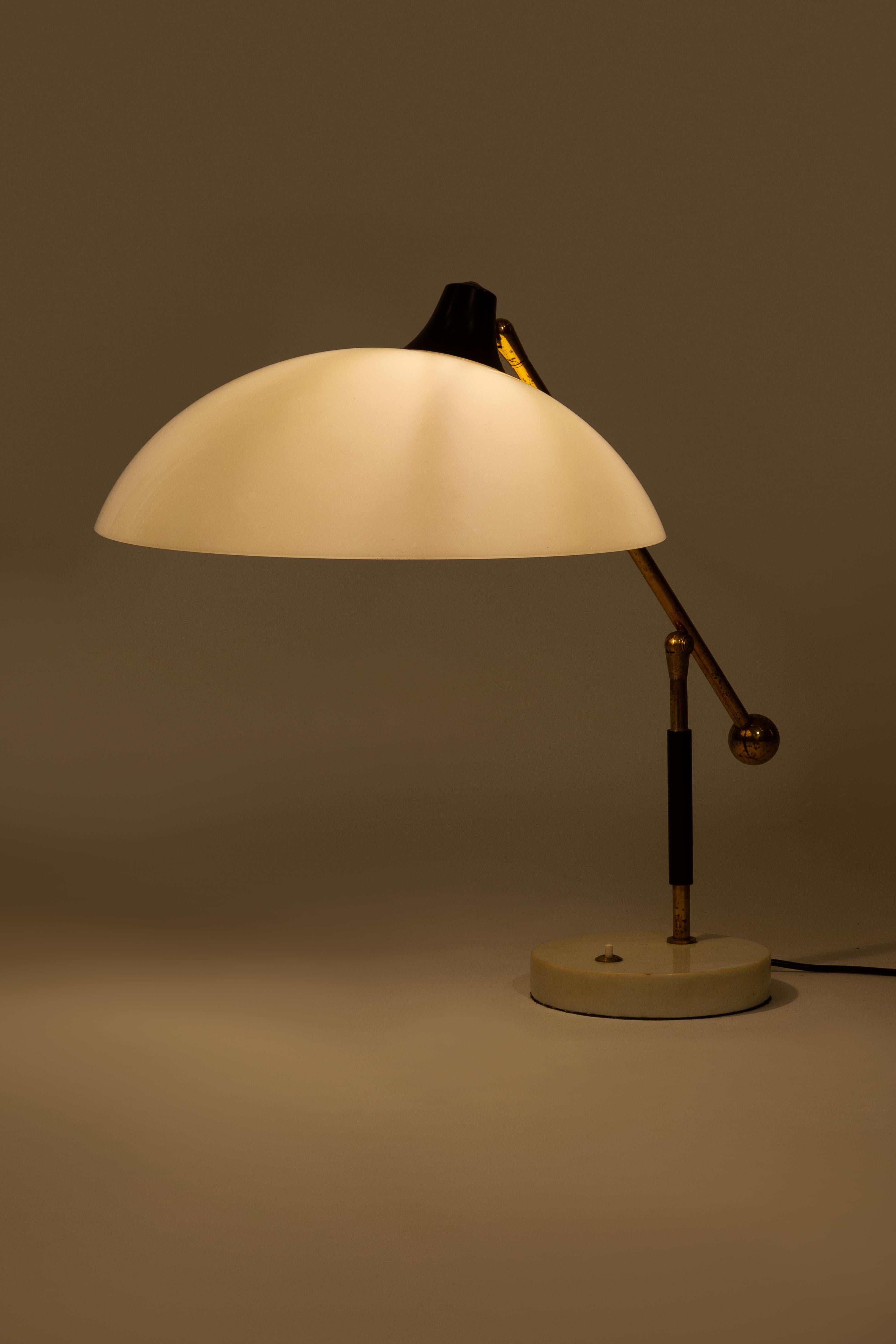 Mid-Century Modern Italian Table Lamp Stilux, 1950s