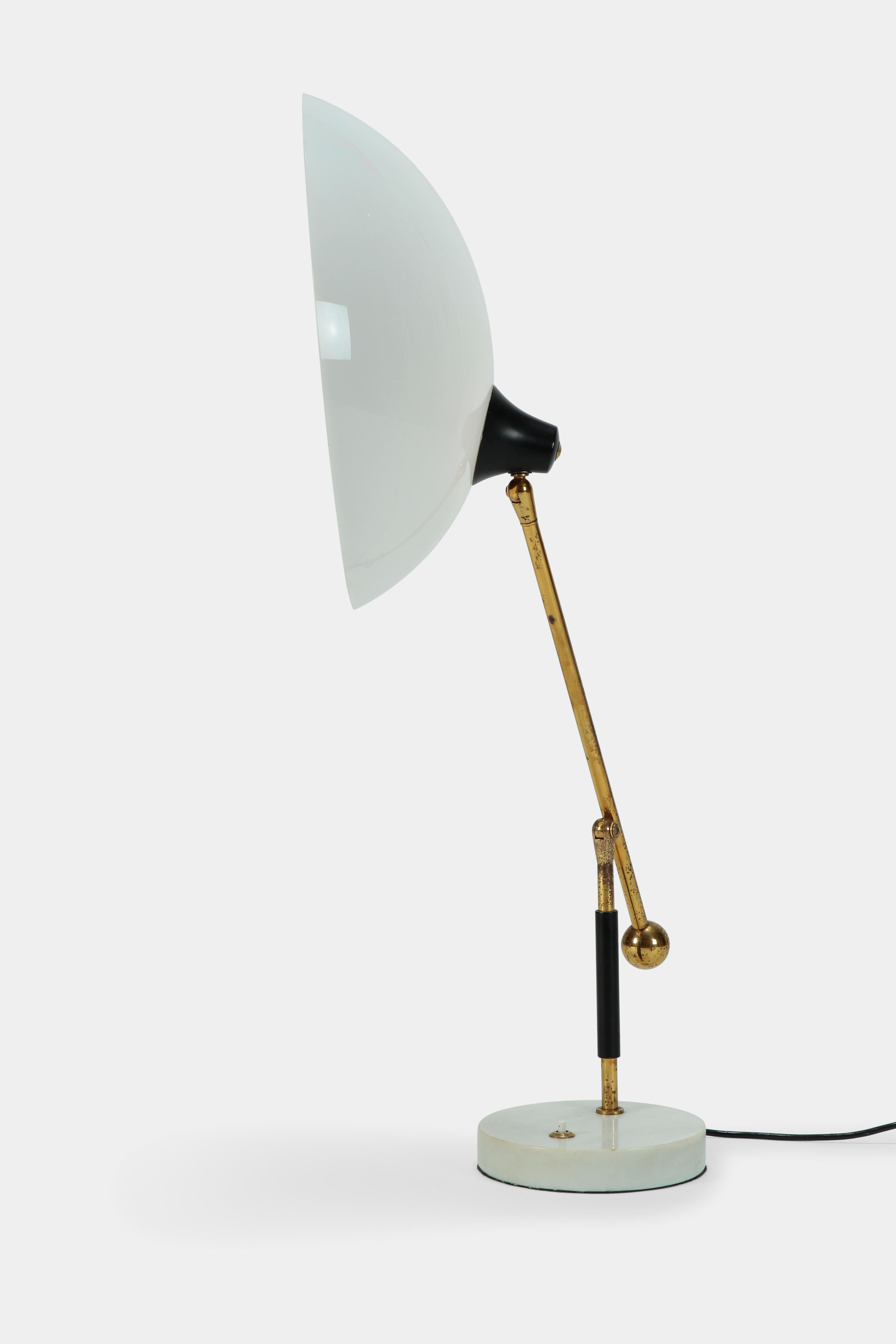 Italian Table Lamp Stilux, 1950s 1