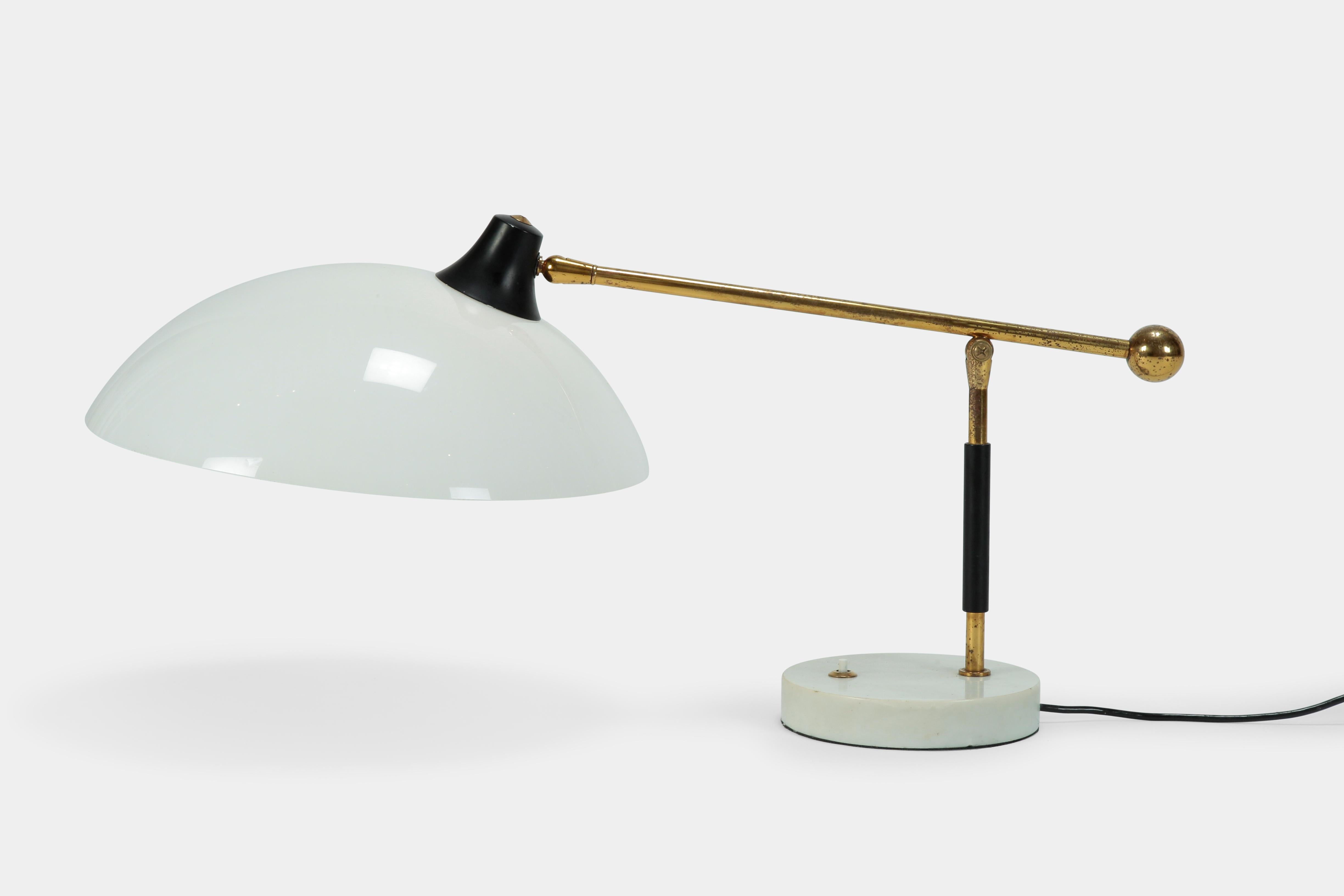 Italian Table Lamp Stilux, 1950s 2
