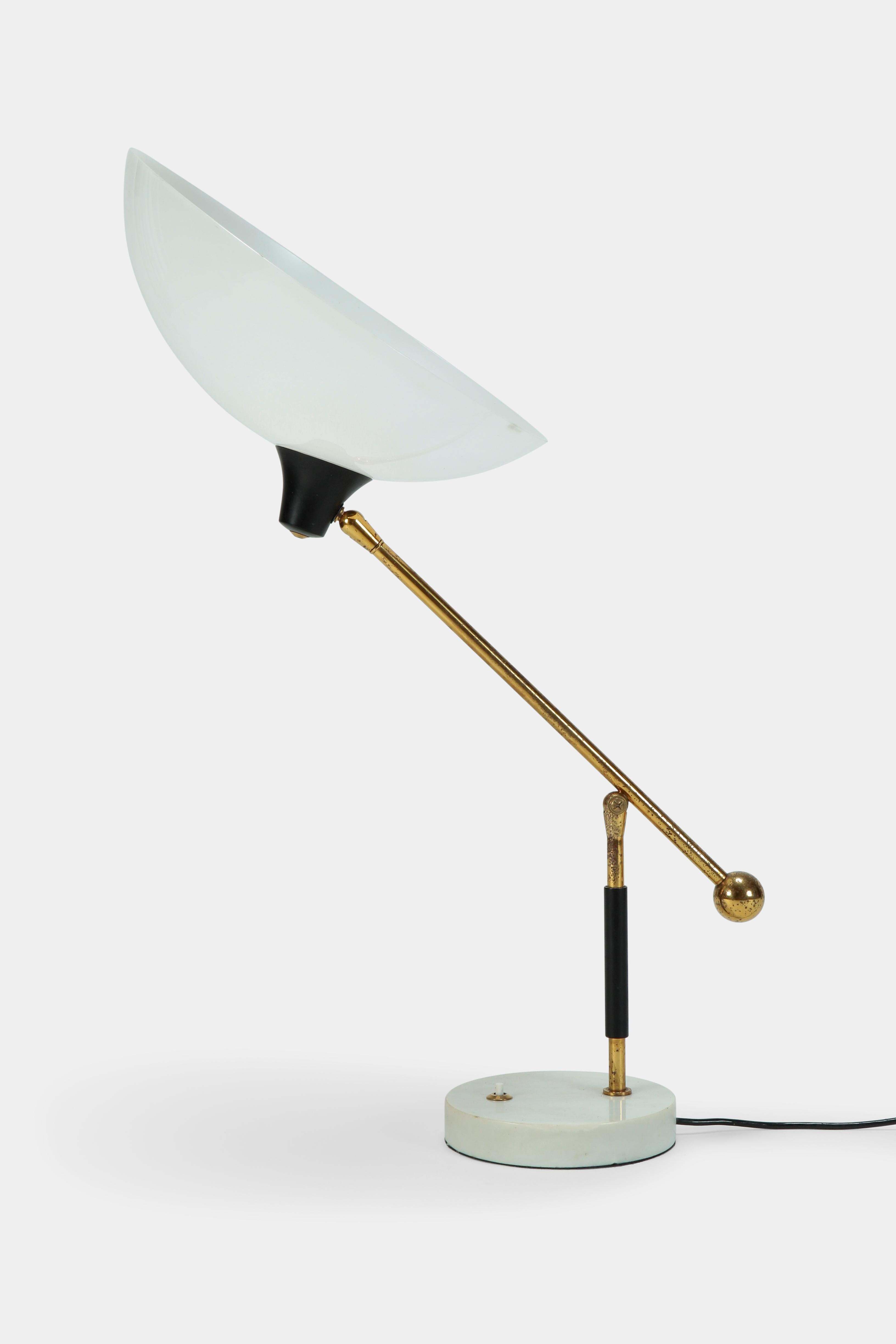 Italian Table Lamp Stilux, 1950s 3