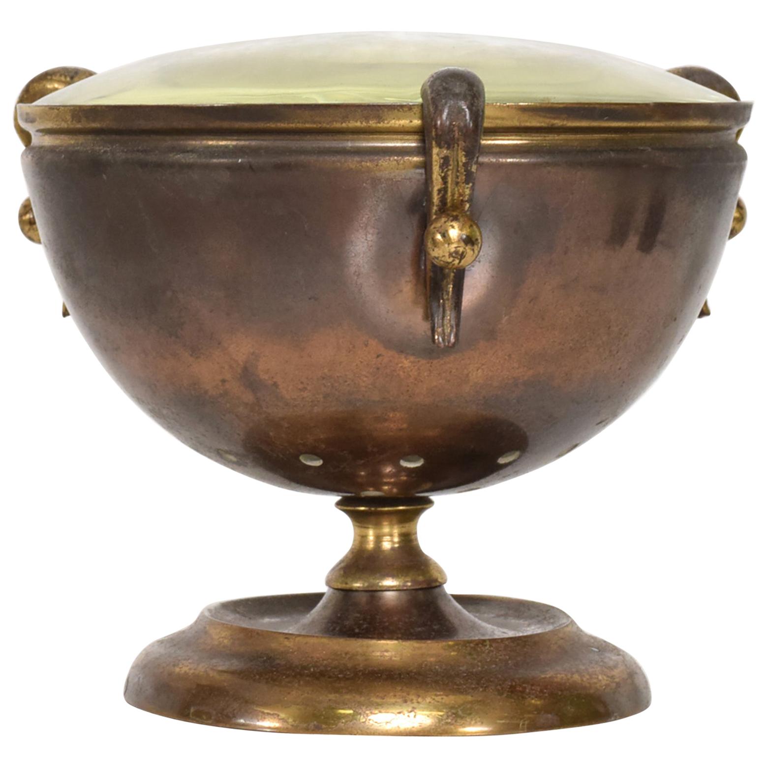 Italian Table Lamp Urn Shape Ponti Style Mid-Century Modern