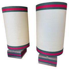 Vintage Italian Table lamps, from Rossi di Albizate's collection, designed by Carlo Bart