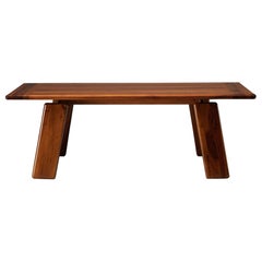 Italian Table Sapporo for Mobil Girgi in Walnut, 1970s