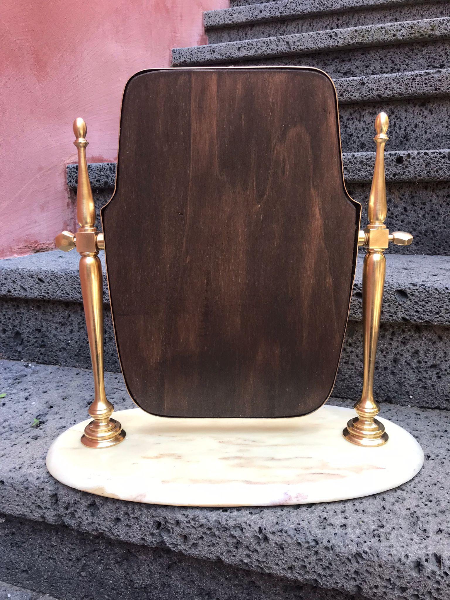 Mid-Century moderno Specchio da tavolo italiano, anni '50 in vendita