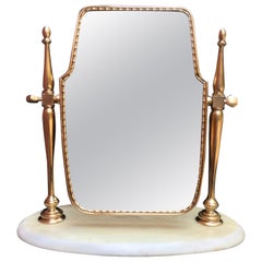 Italian Table Top Vanity Mirror, 1950s