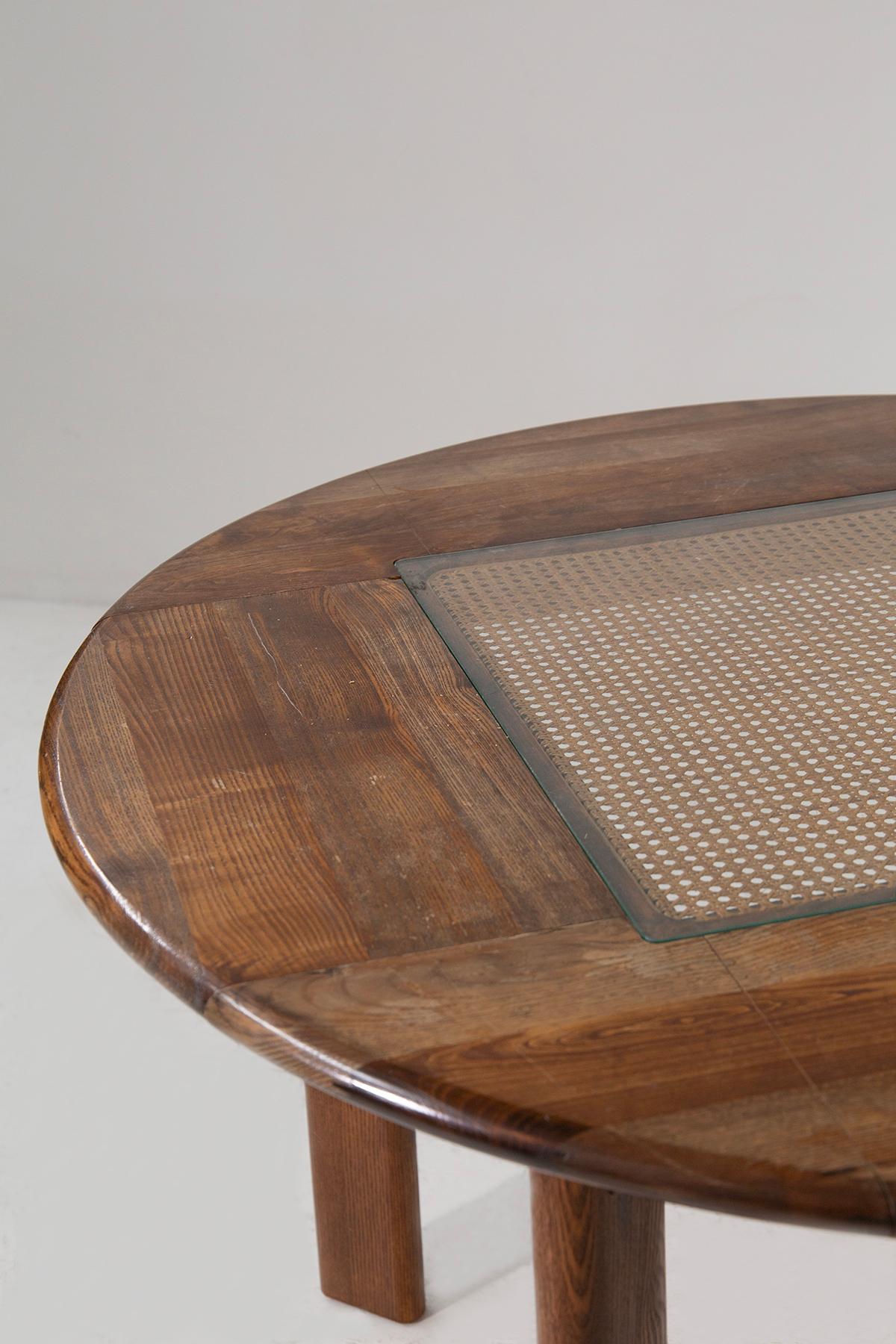Paille Table italienne Vienna Straw en vente