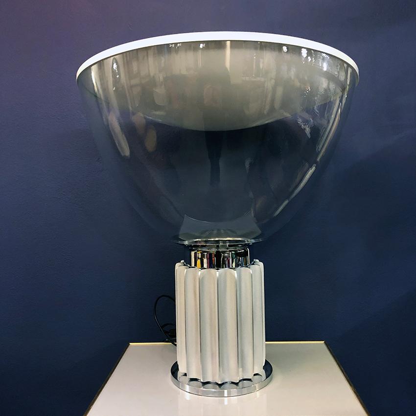 Italian Taccia Lamp by Achille and Pier Giacomo Castiglioni for Flos, 1962 In Good Condition In MIlano, IT