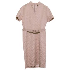 Italian Tailor Made Beige Gown, late 1960s