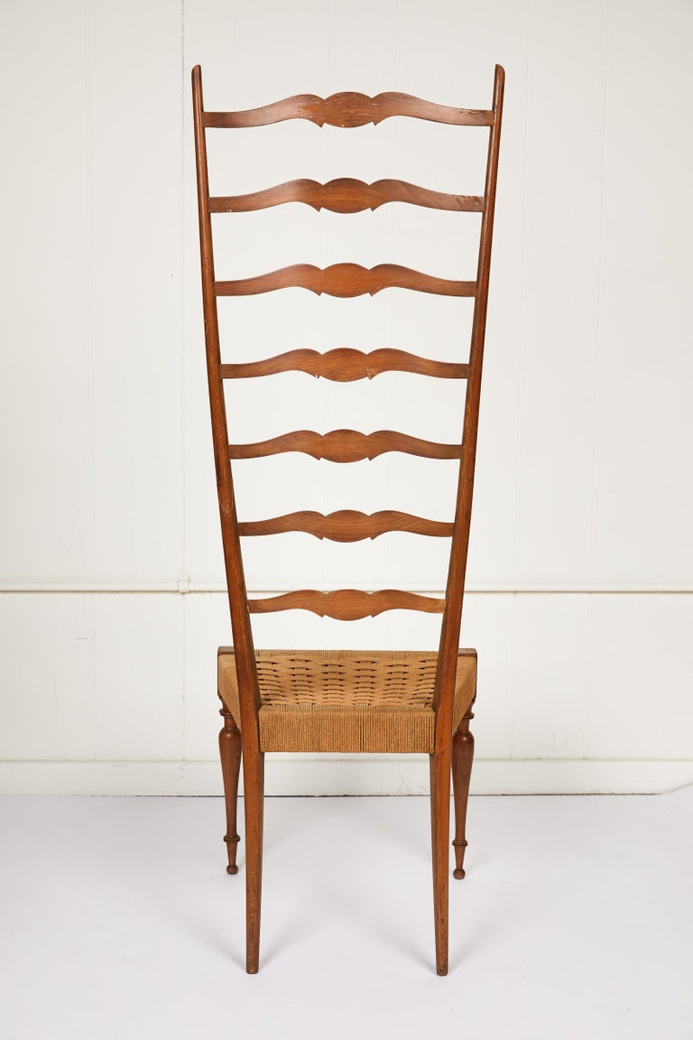 Italian Tall Ladderback Chiavari Chair at 1stDibs