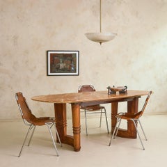 Italian 'Tavolo Borsani Gaetano' Marble Dining Table by Osvaldo Borsani, 1940s