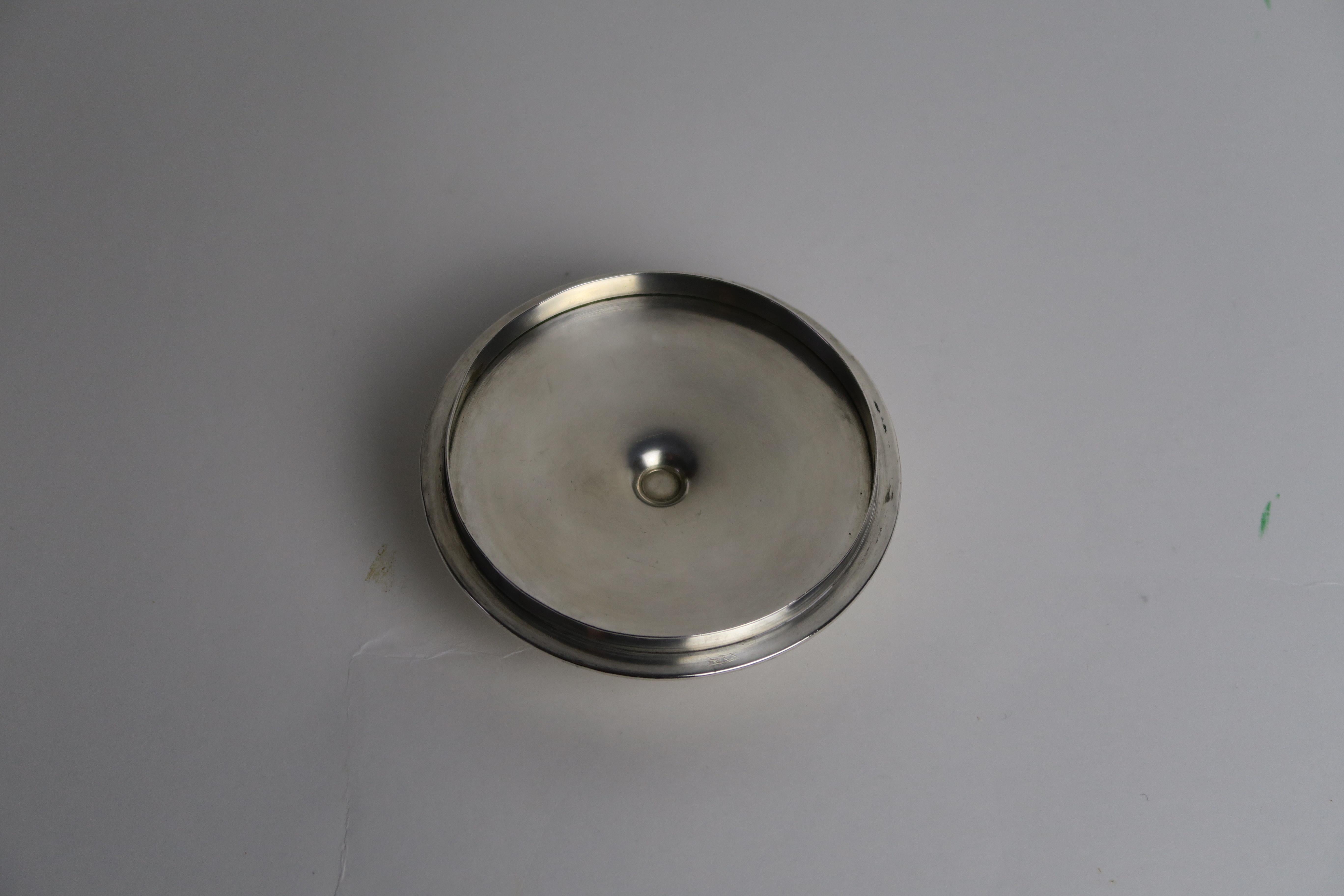 Set da tè e caffè italiano 4 pezzi argento Sterling in vendita 4