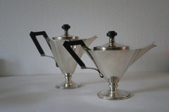 Italian Tea and Coffee Set 4 Pieces Sterling silver
