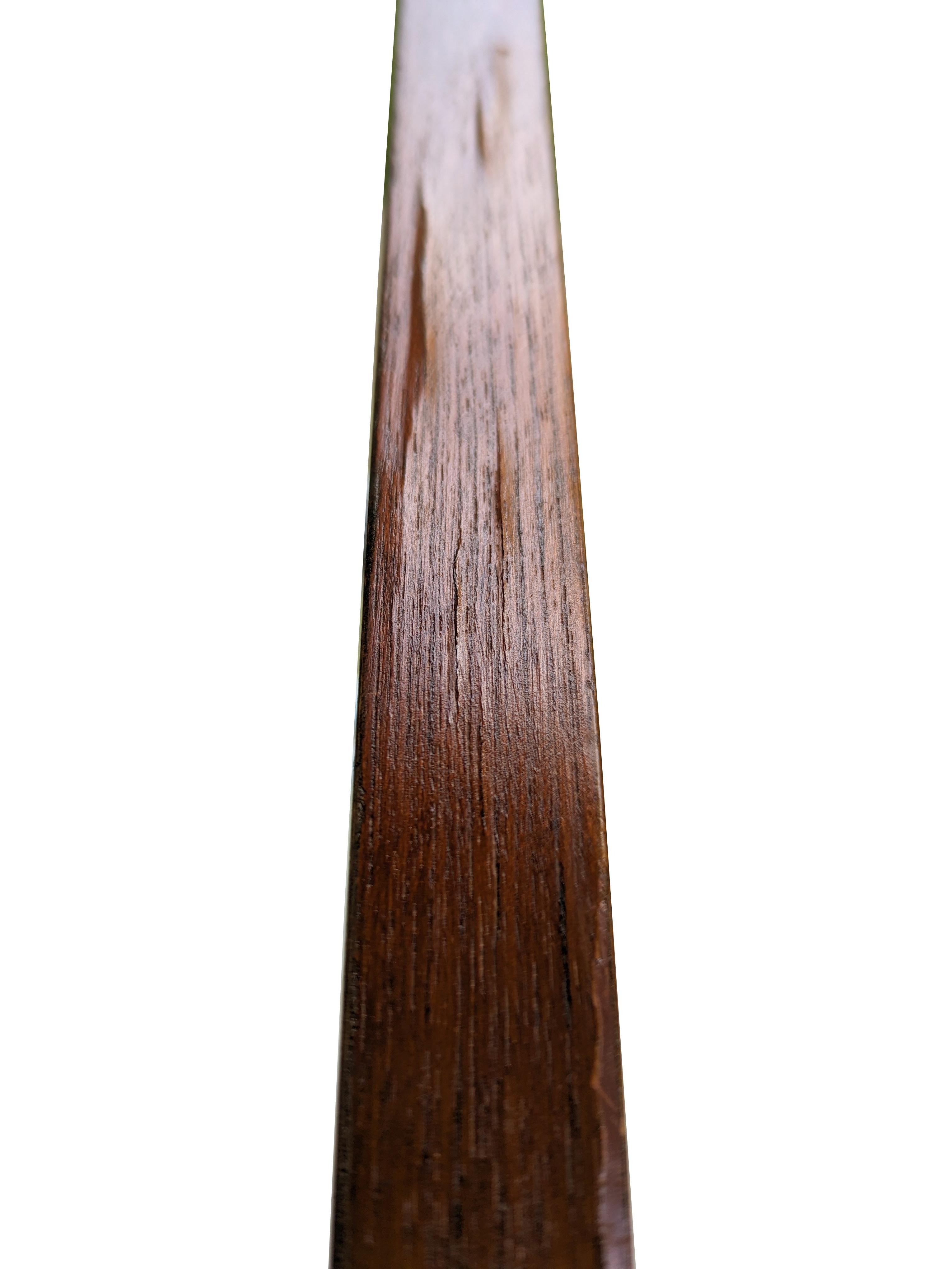 Italienisches Teakholz, schwarzes Metall und Messing Midcentury Bücherregale Raumtrenner im Angebot 5