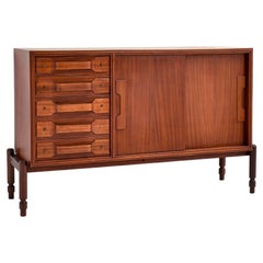 Italian Teak Cabinet by Guido Faleschini for Fratelli Longhi, 1950s