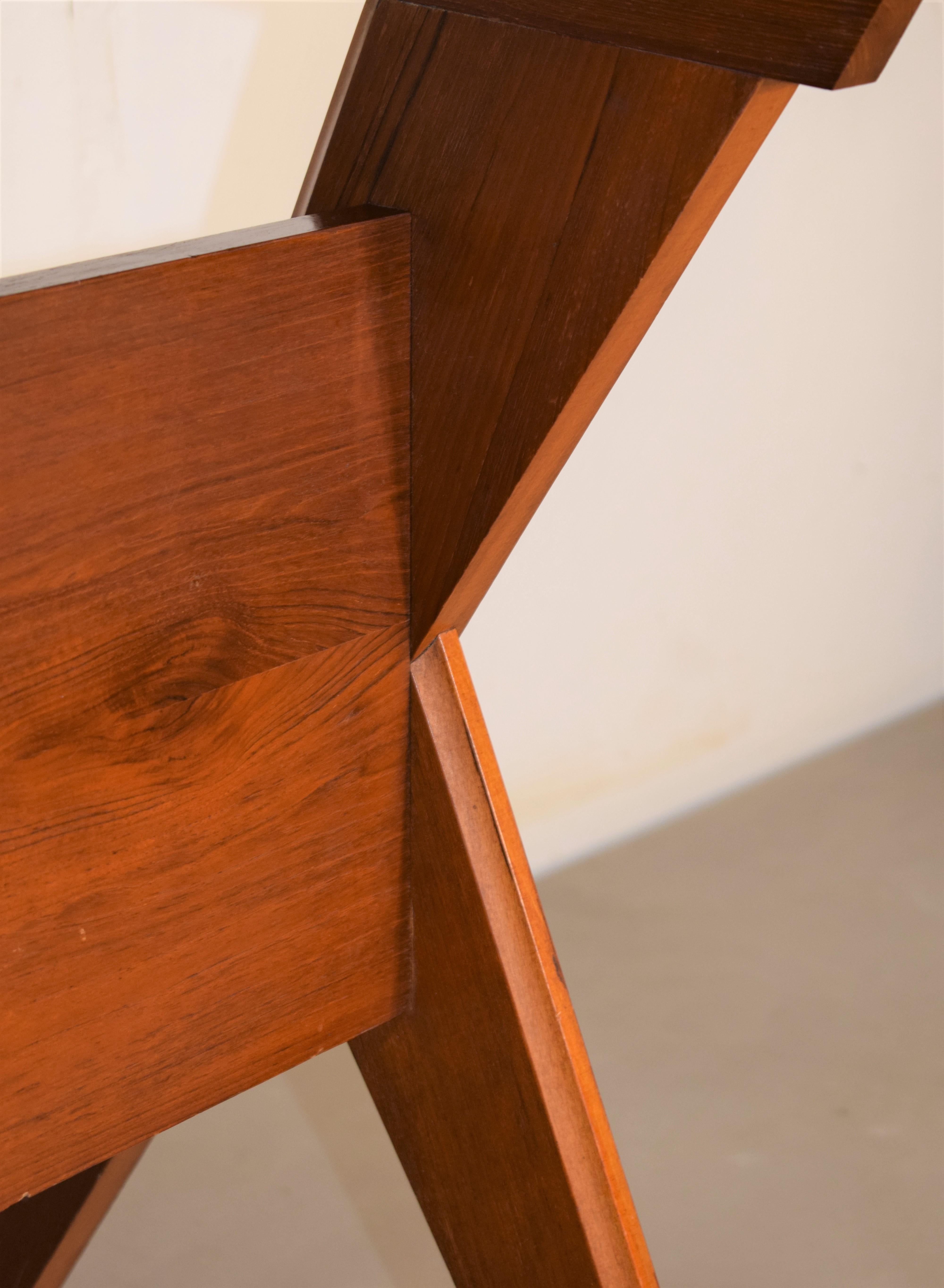 Italian Teak Desk, 1960s 7