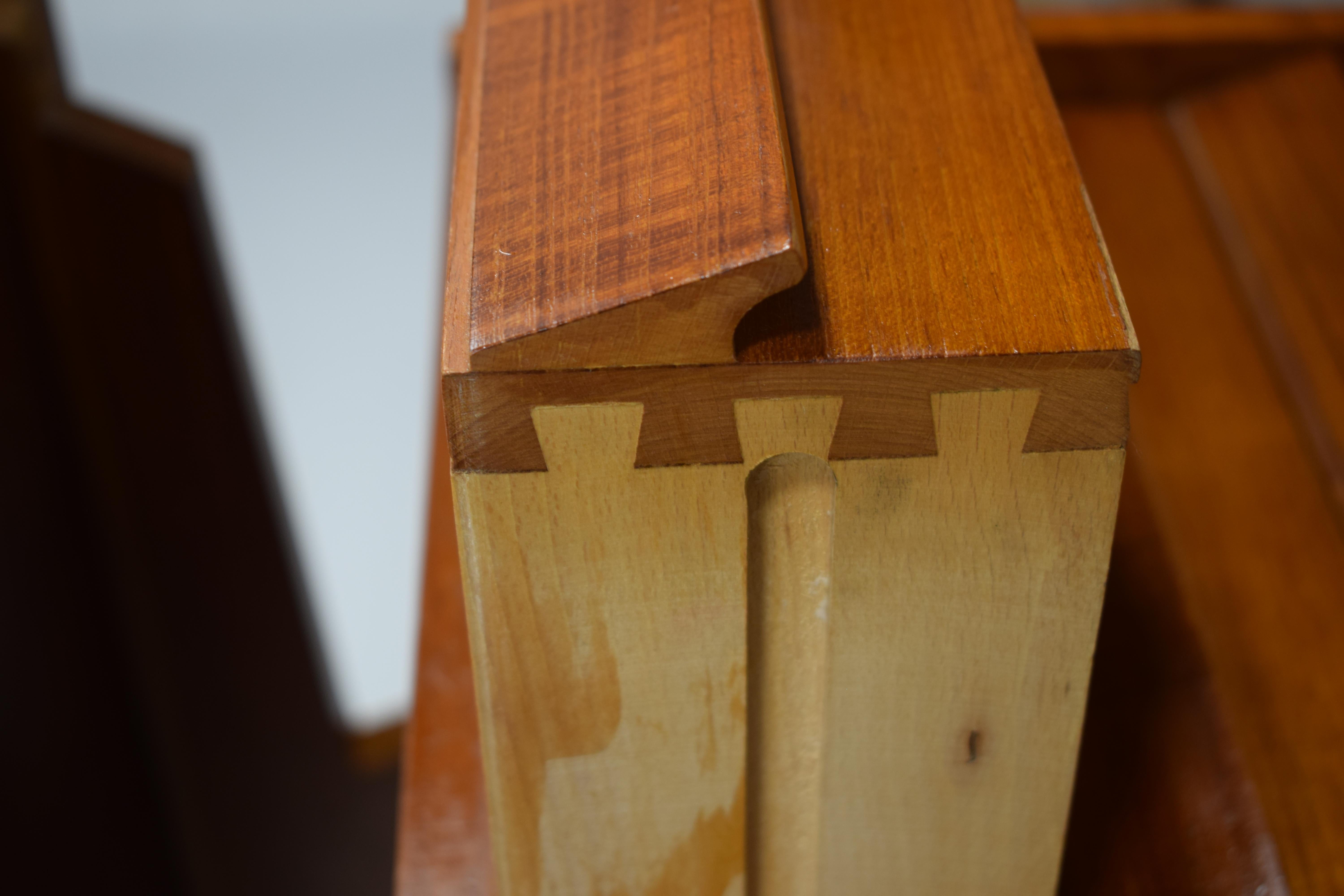 Italian Teak Desk, 1960s 3