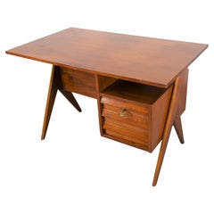 Italian Teak Desk, 1960s