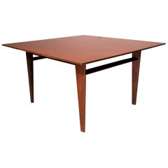 Table basse italienne en bois de teck du milieu du siècle dernier par Vittorio Dassi, années 1960