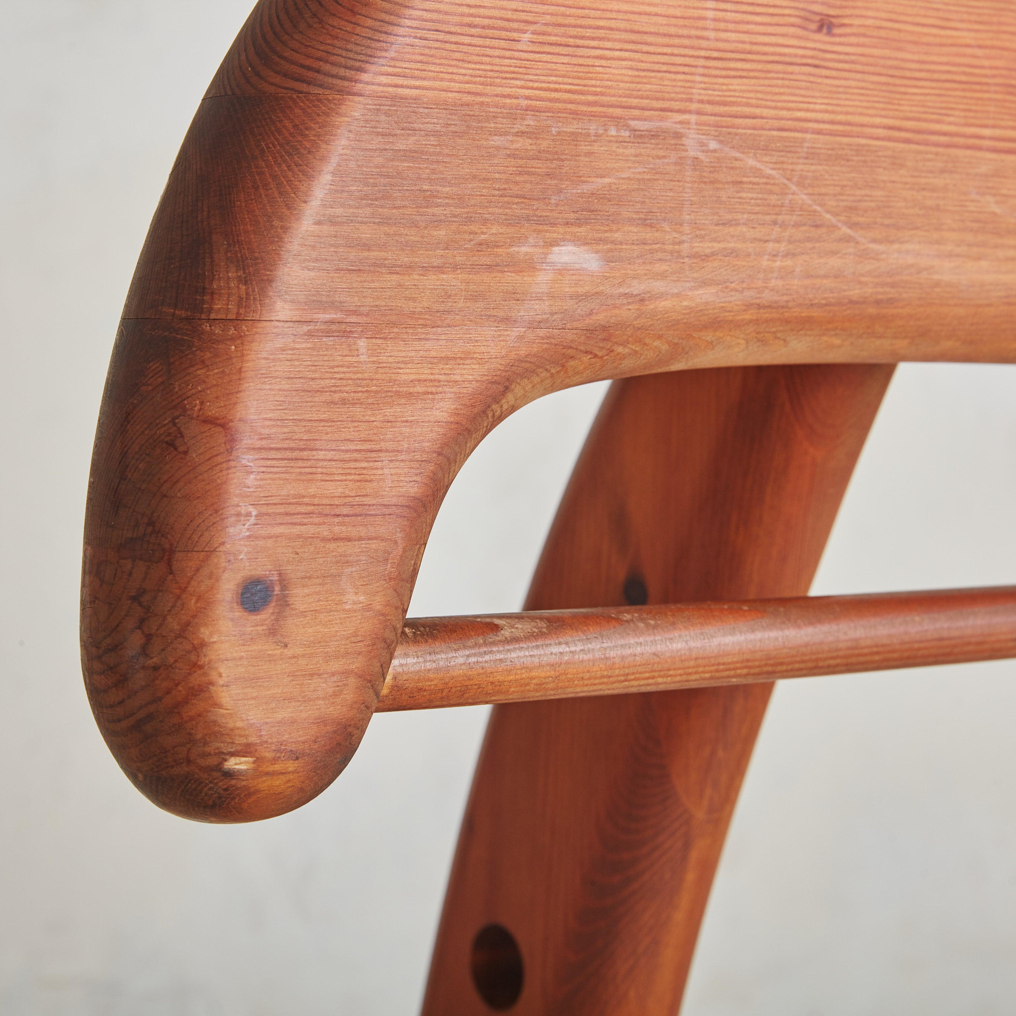 Italian Teak Wood Valet, 1960s For Sale 5