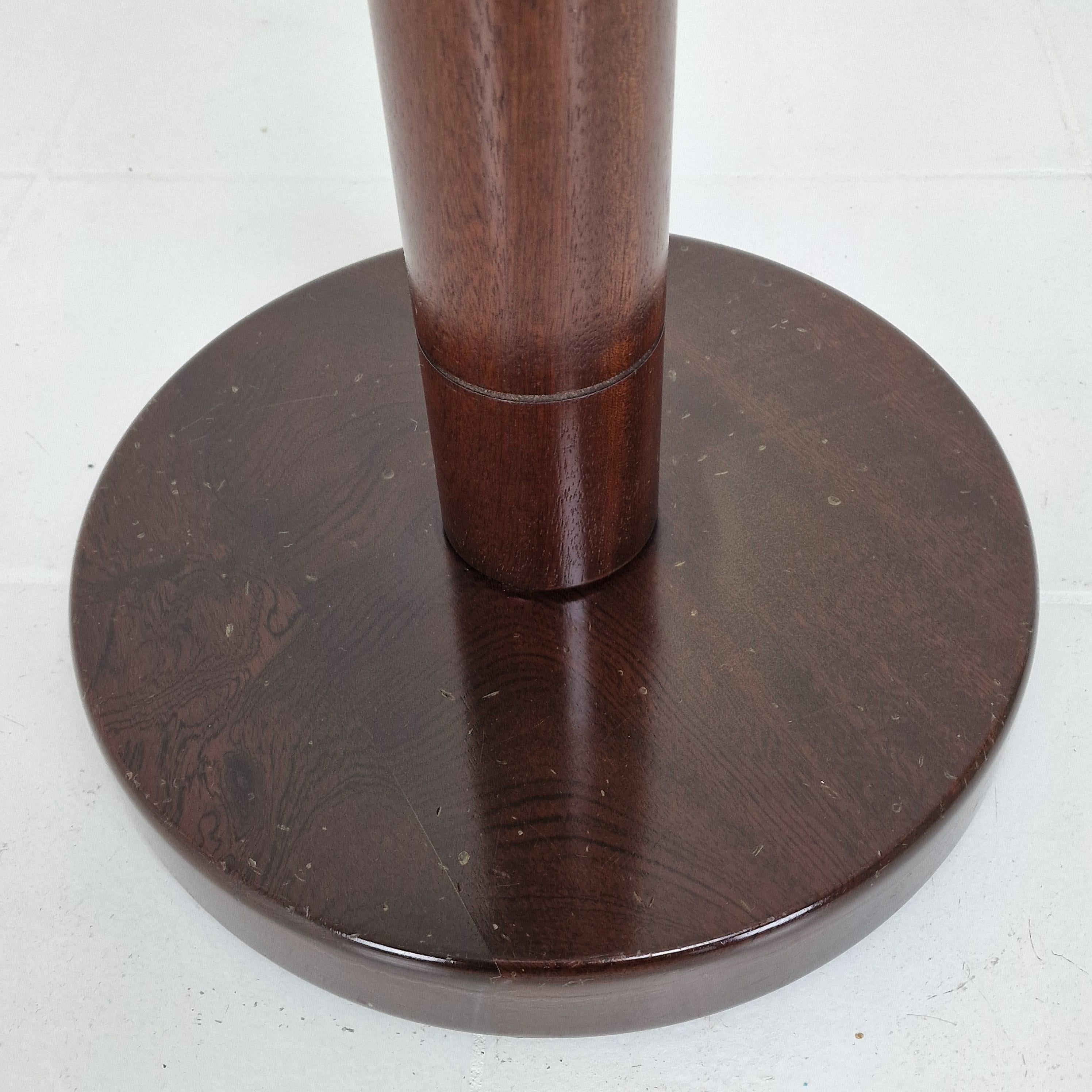 Appendiabiti italiano in legno di teak, anni '80 in vendita 5