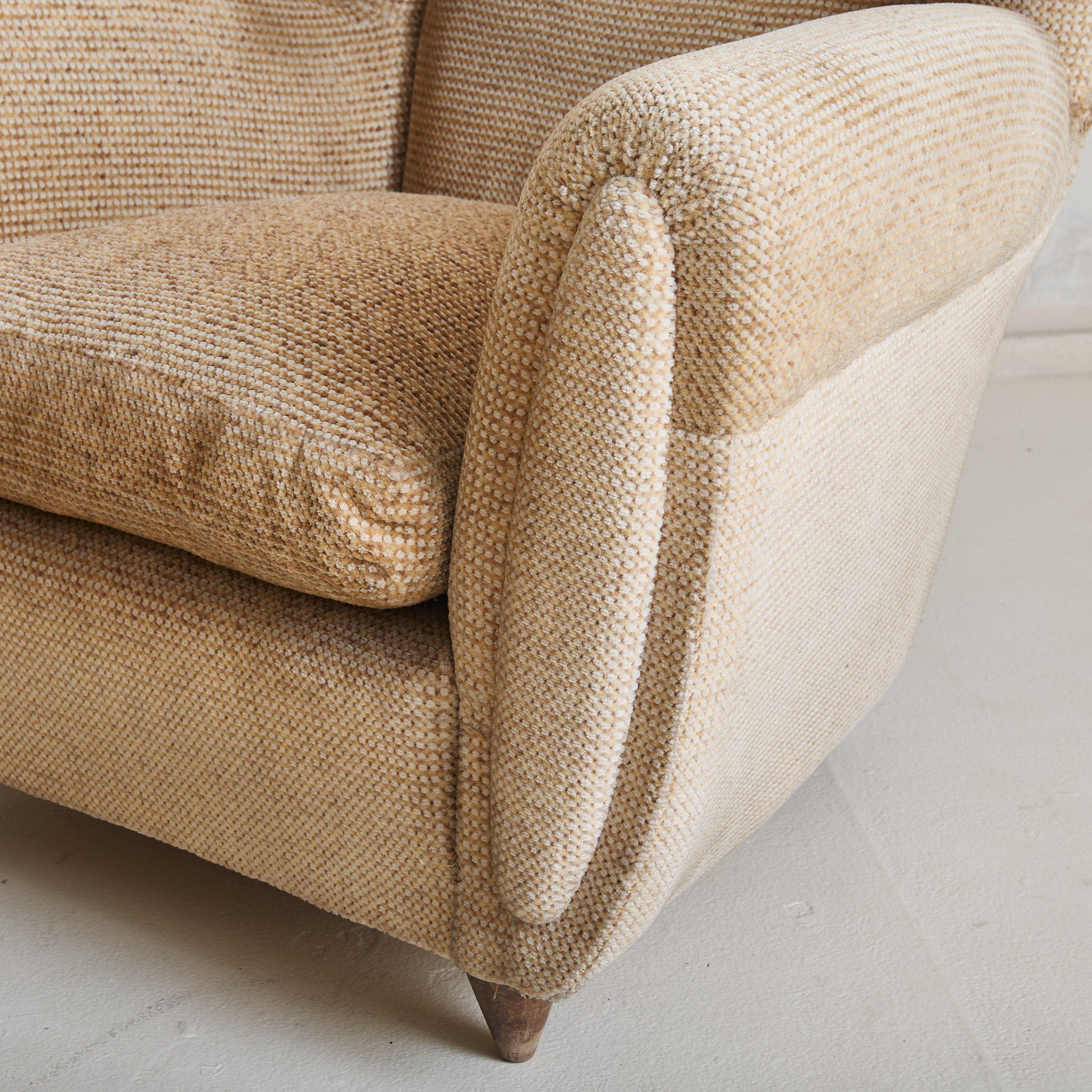 Italian Teddy Wingback Armchair, 1960s For Sale 5