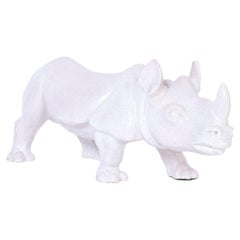 Italienische Terrakotta-R Rhinoceros