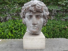 Italian Terracotta Bust of a Classical Roman